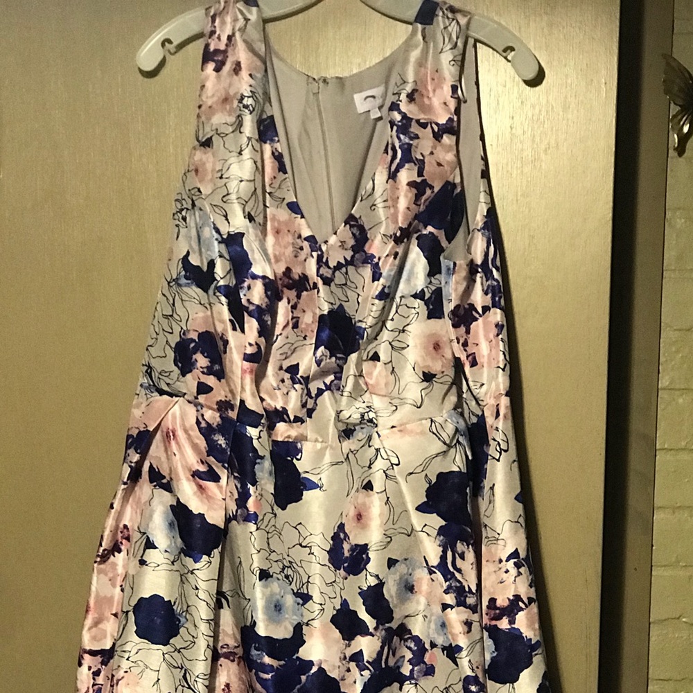 Midi length semi formal dress